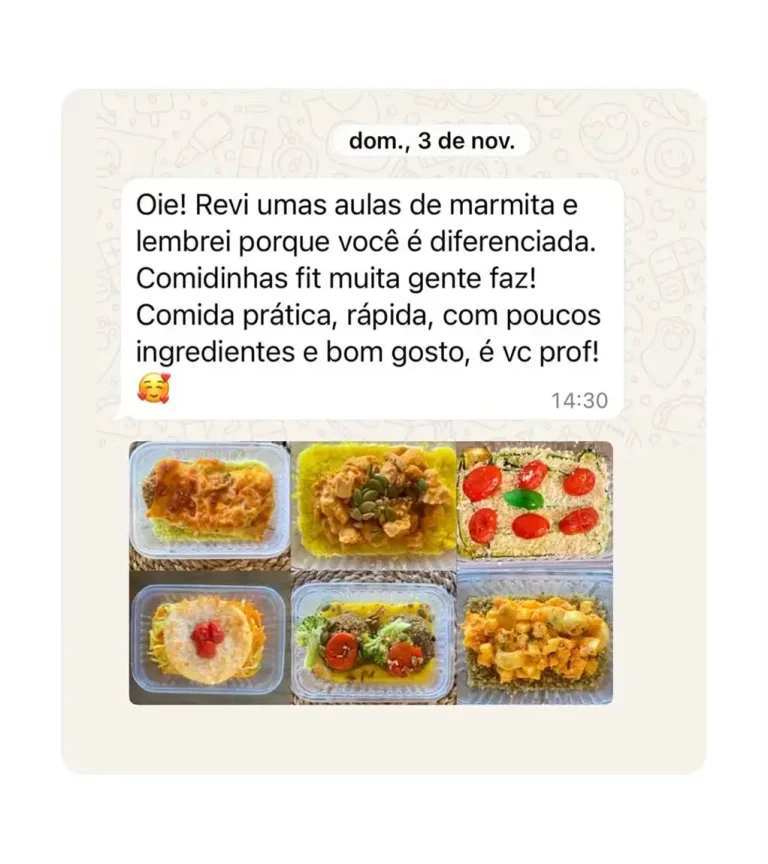 Depoimento Chef Mila Alimentação Saudável
